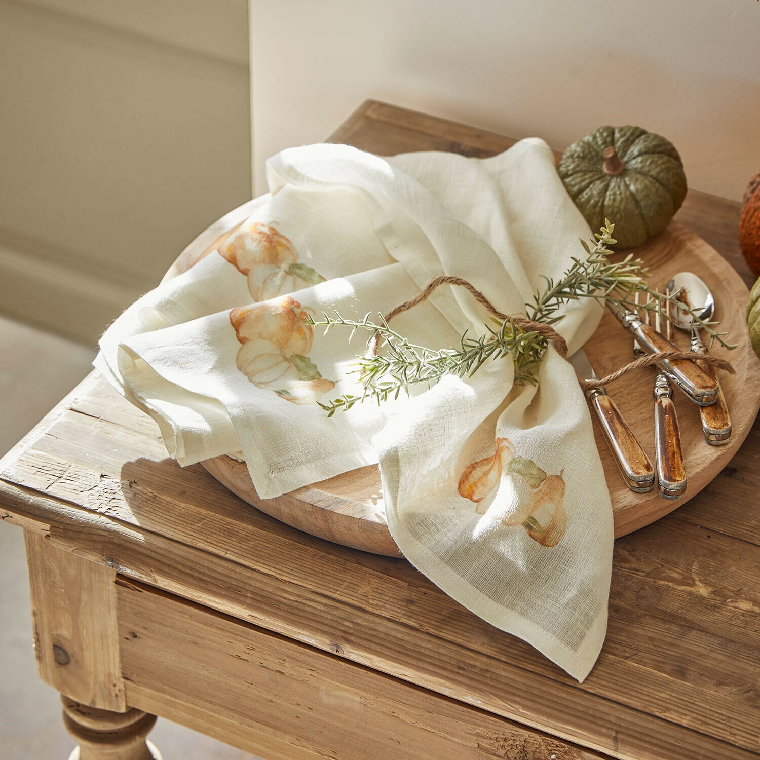 Lot de 4 serviettes Florrien