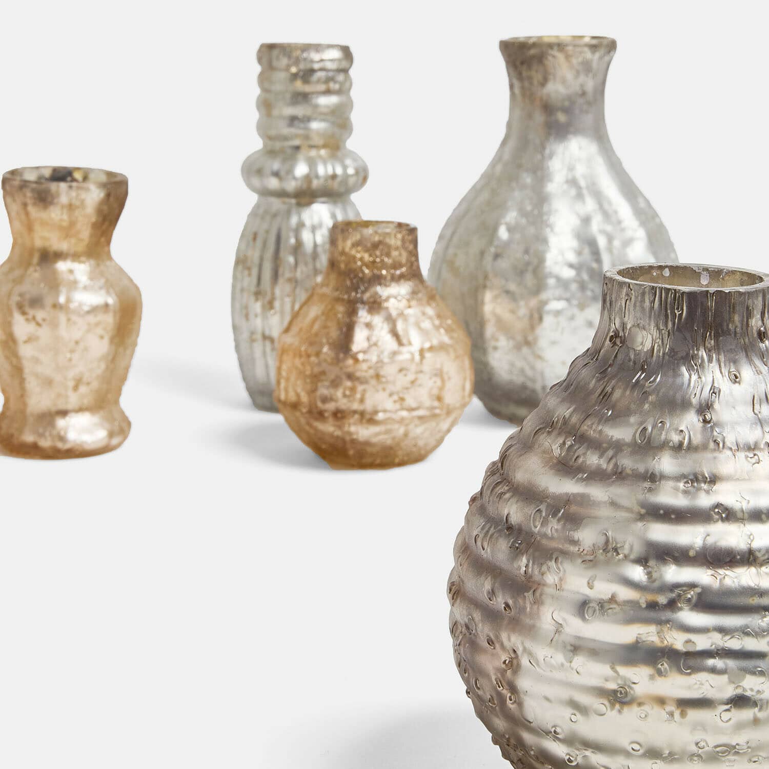 Lot de 5 vases Petillantique