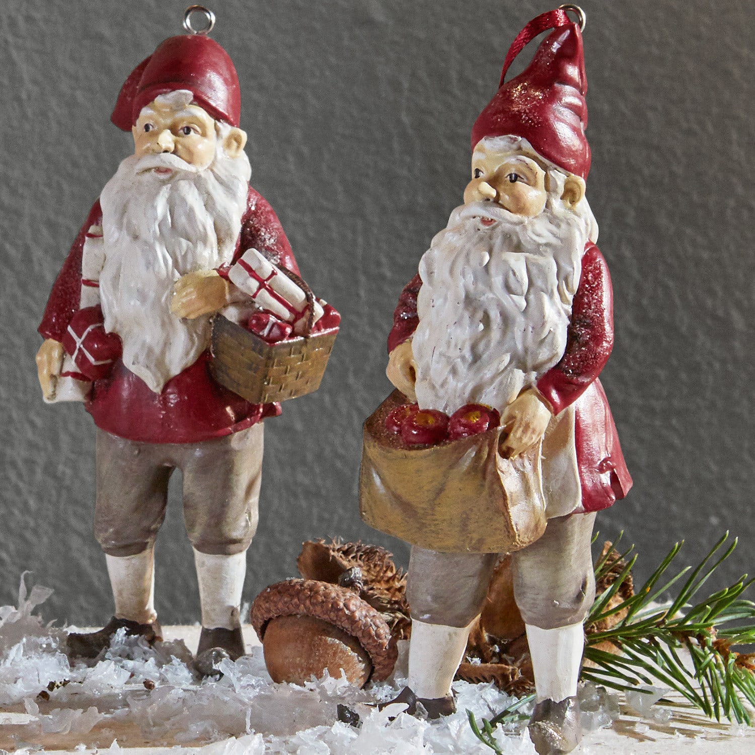 Lot de 3 décorations à suspendre Wichtel