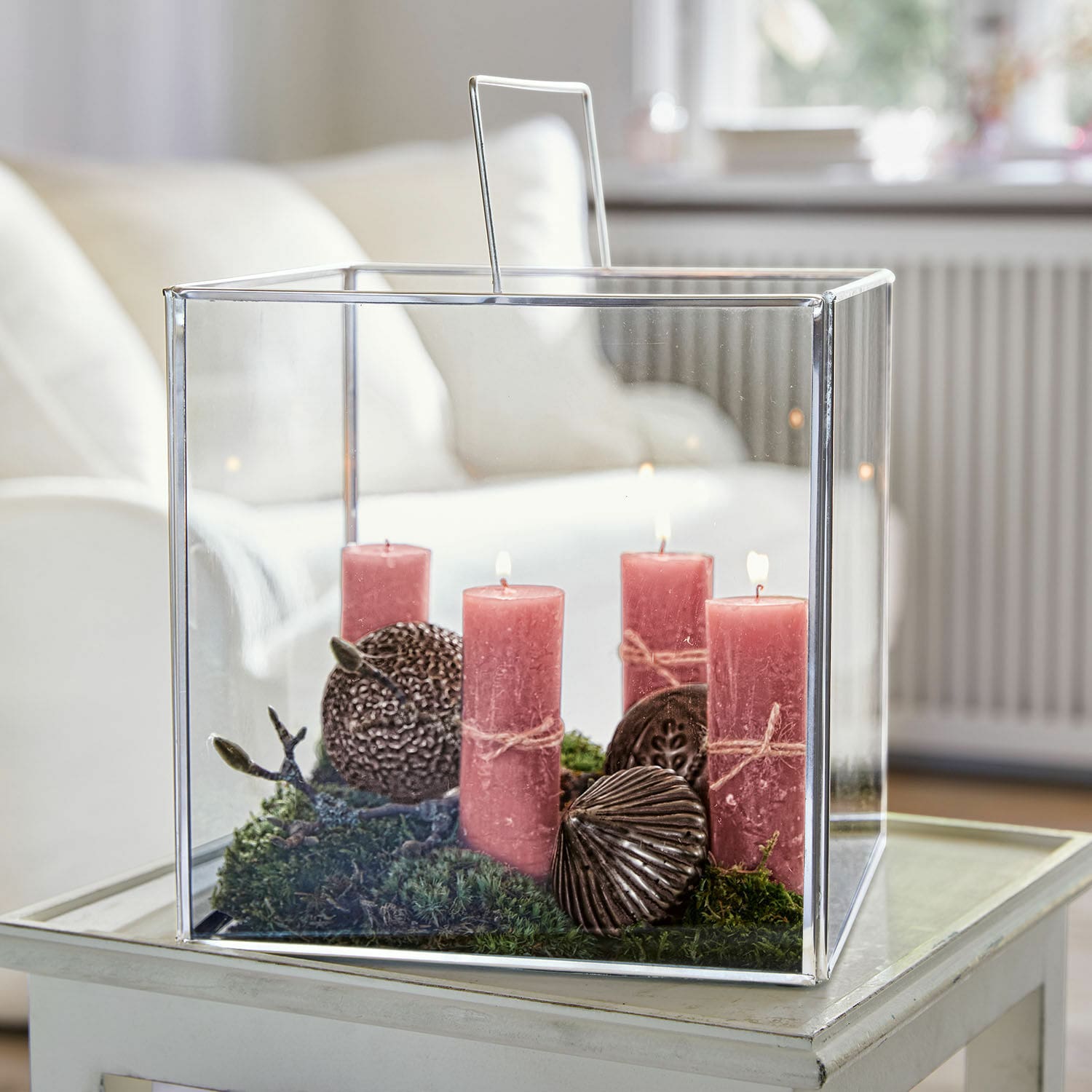 Lot de 4 bougies Muriel
