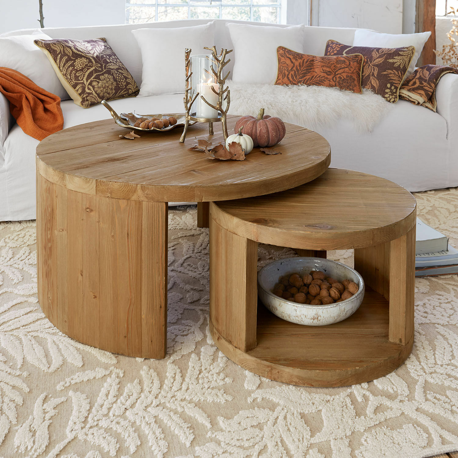 Lot de 2 tables basses Torivine