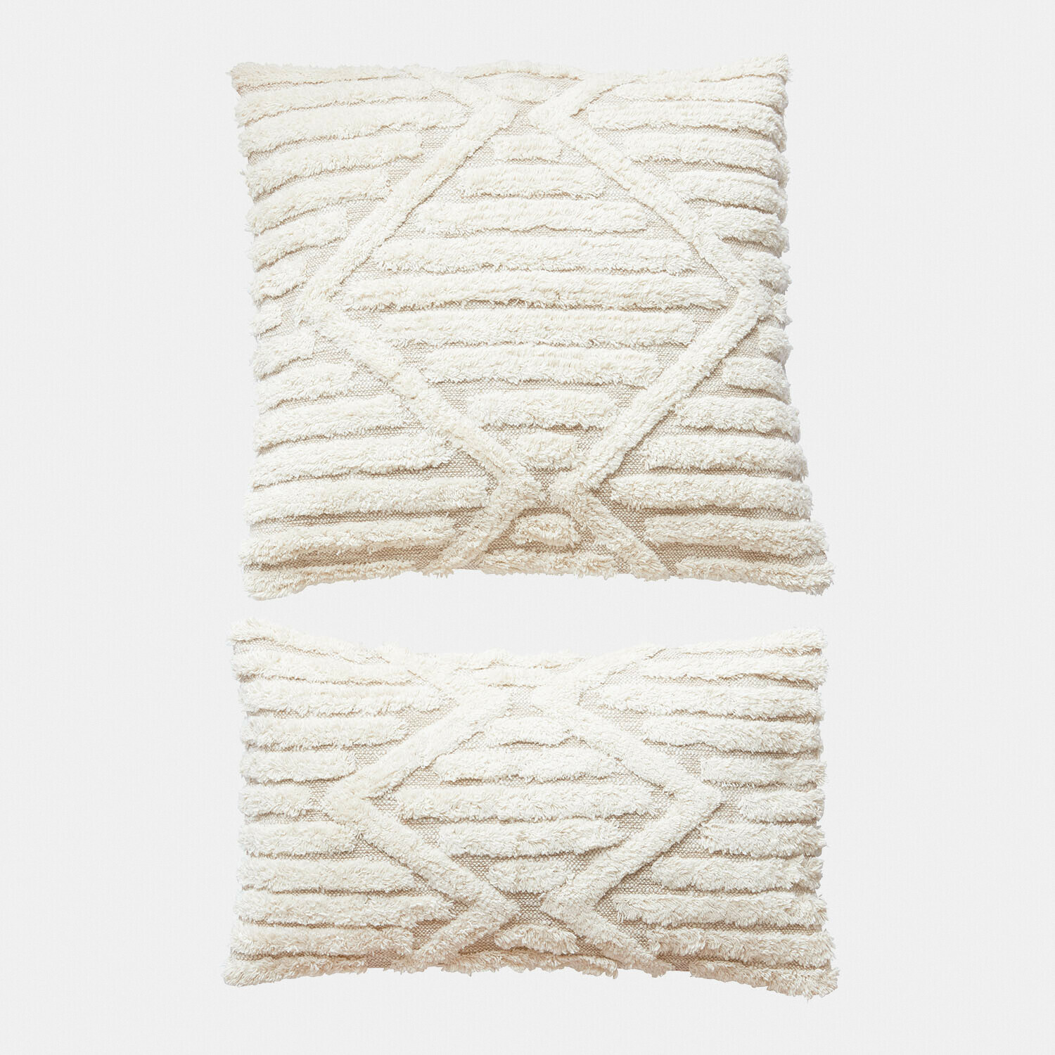 Lot de 2 housses de coussins Nolivette