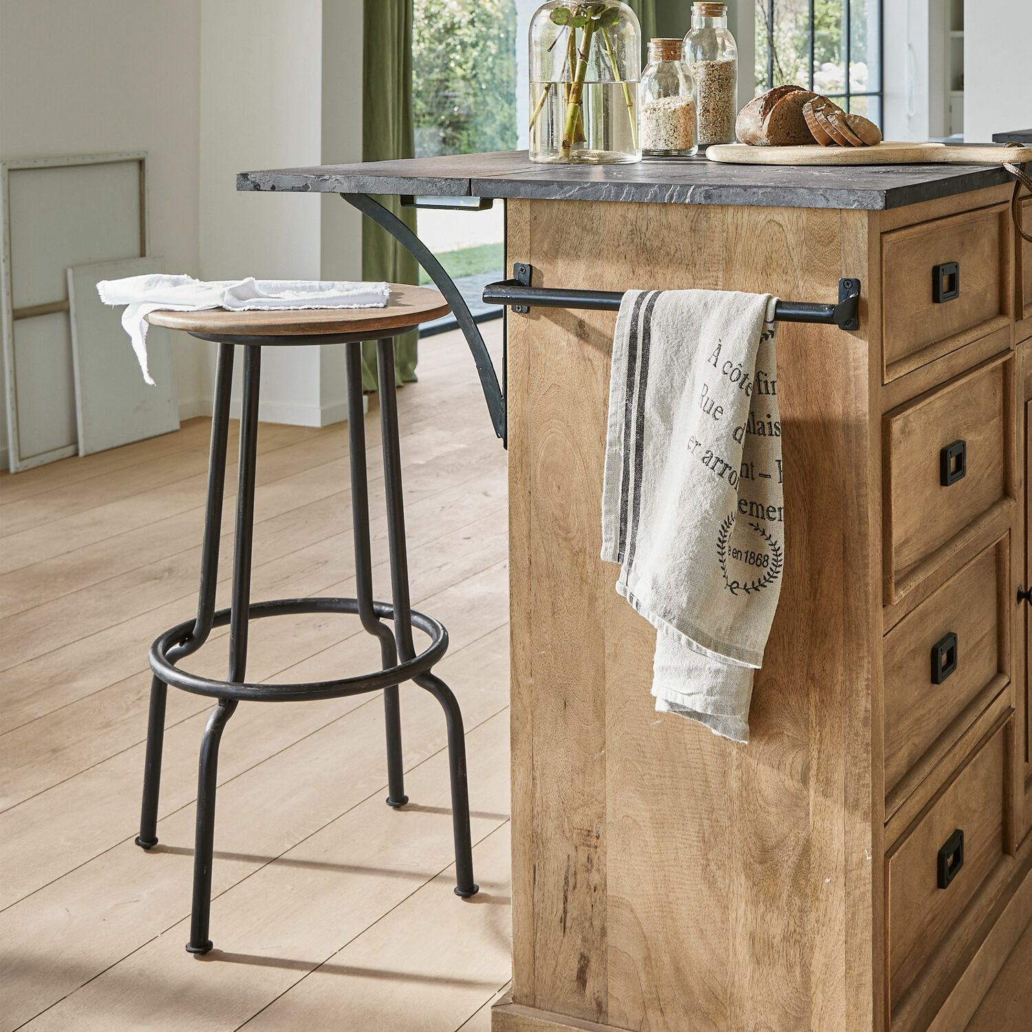 Tabouret de bar Montégut