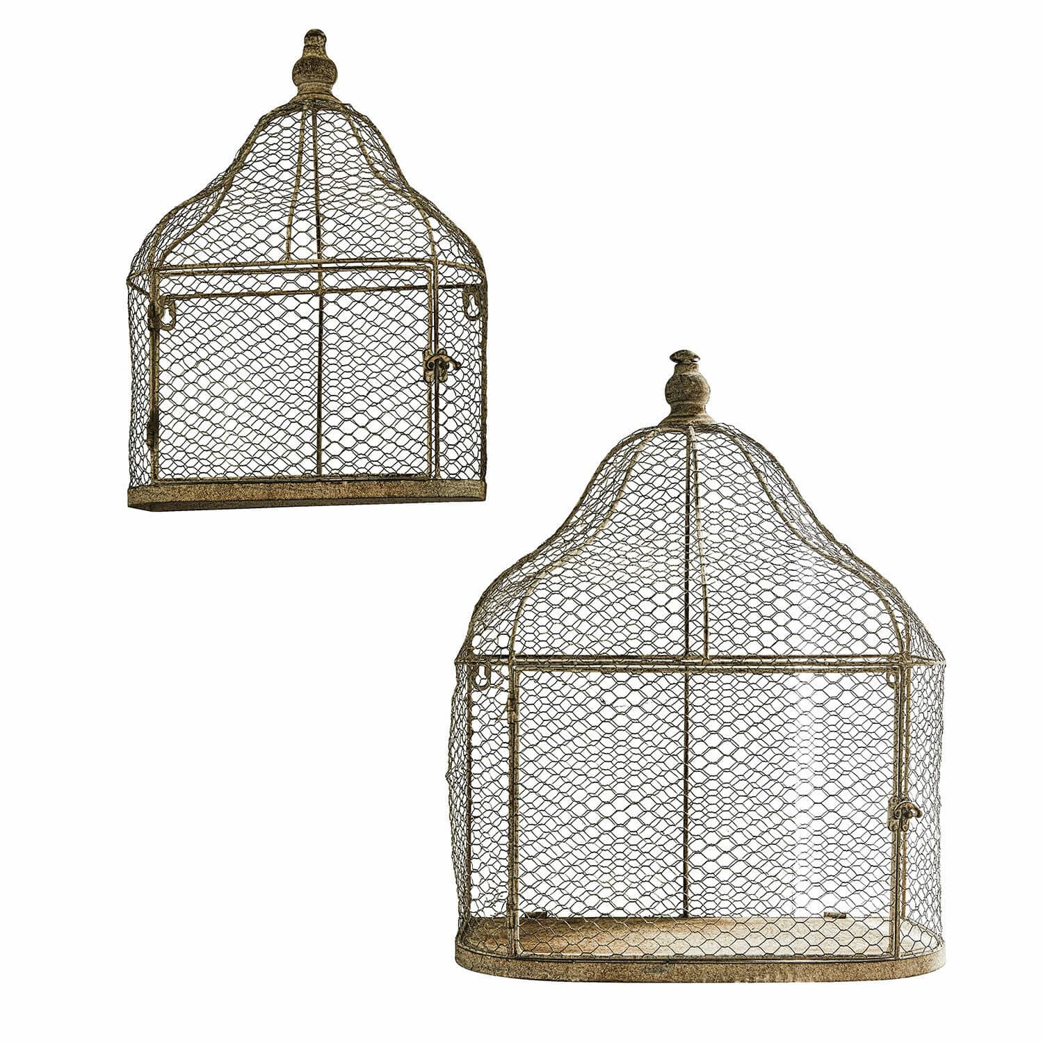 Lot de 2 cages à oiseaux Cavan