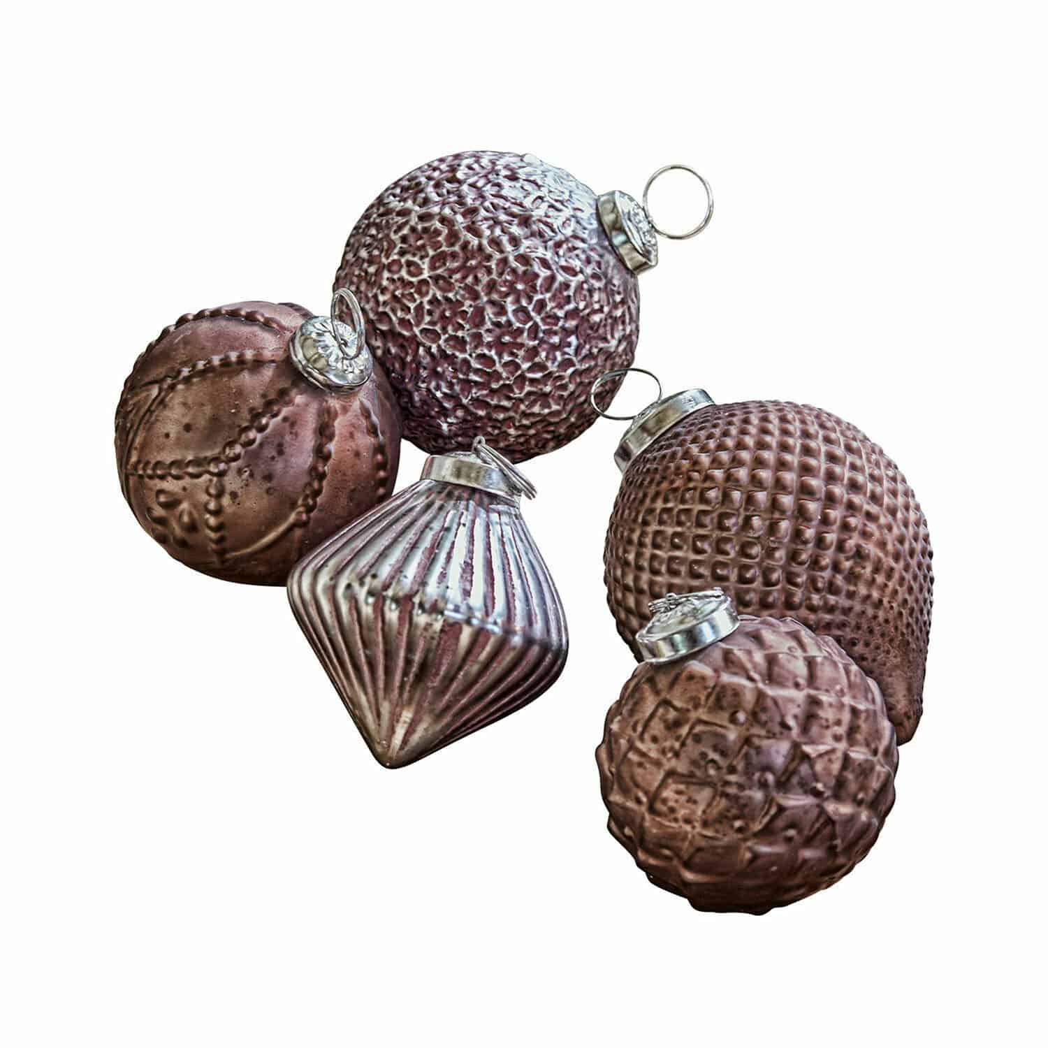 Lot de 5 décorations de Noël Trigny