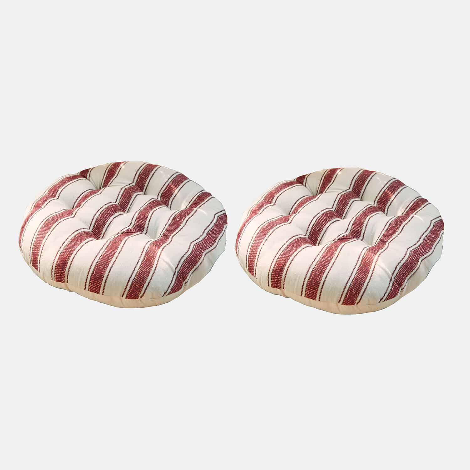 Lot de 2 galettes de chaises Bourrignon