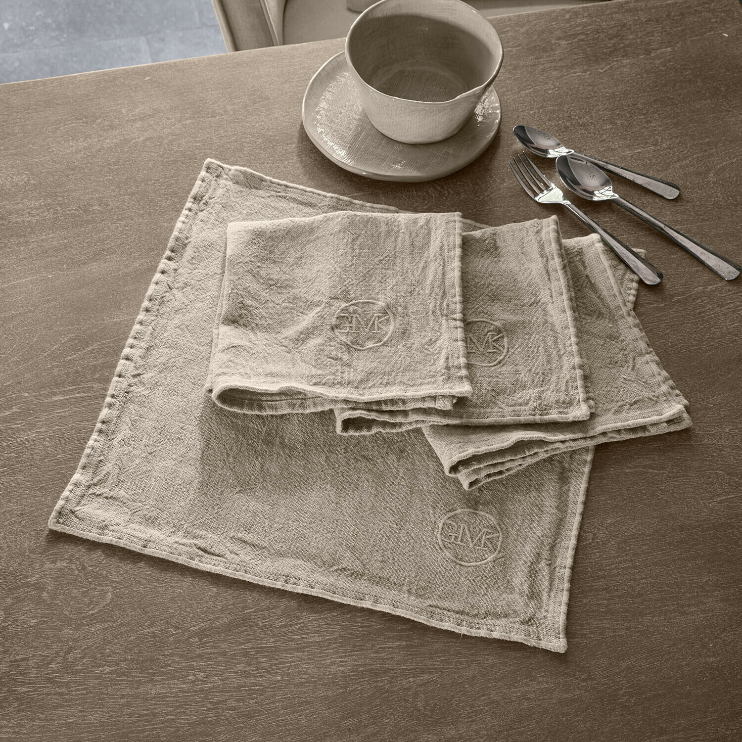Lot de 4 serviettes Bloomsdale Lot de 4 serviettes Bloomsdale