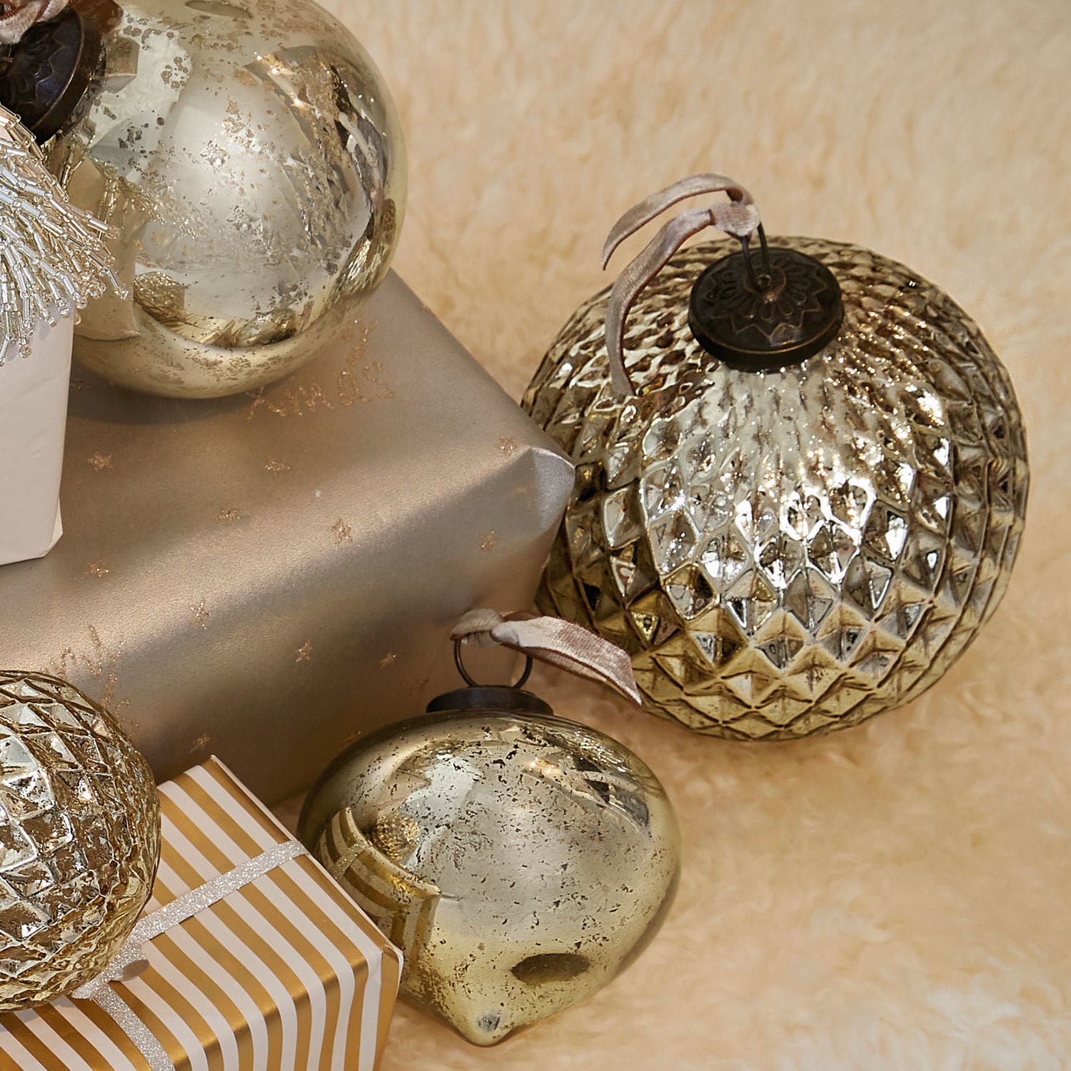 Lot de 6 boules de Noël Lyas