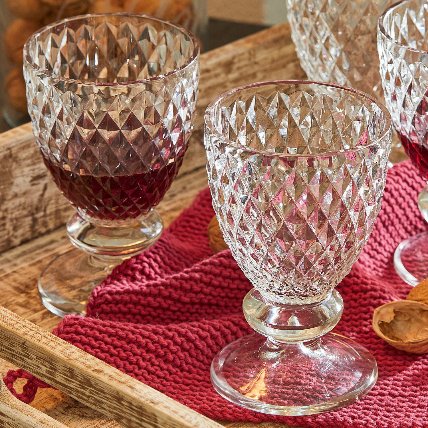 Lot de 4 verres à vin Nantes