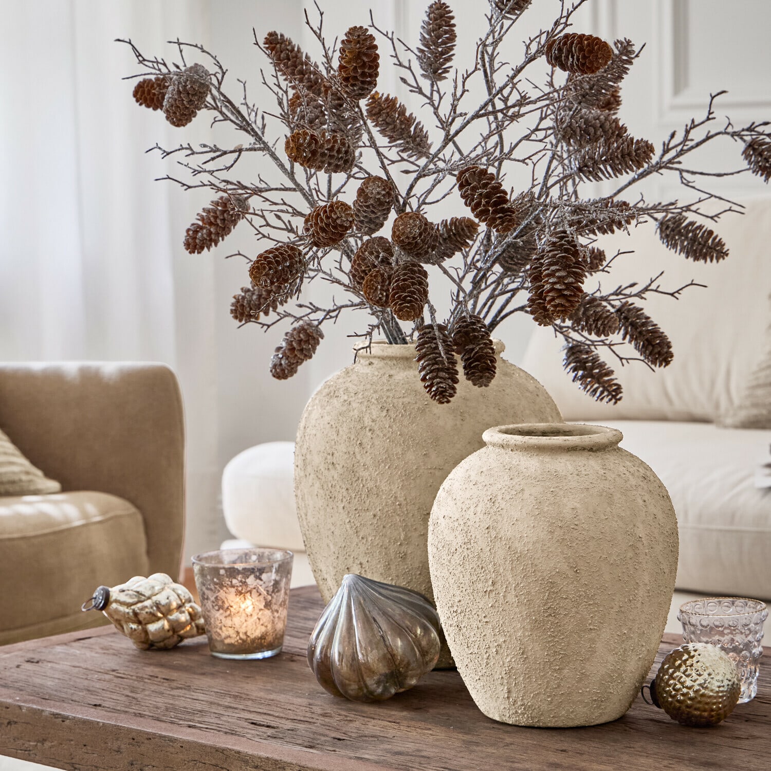 Lot de 2 vases Zaviro