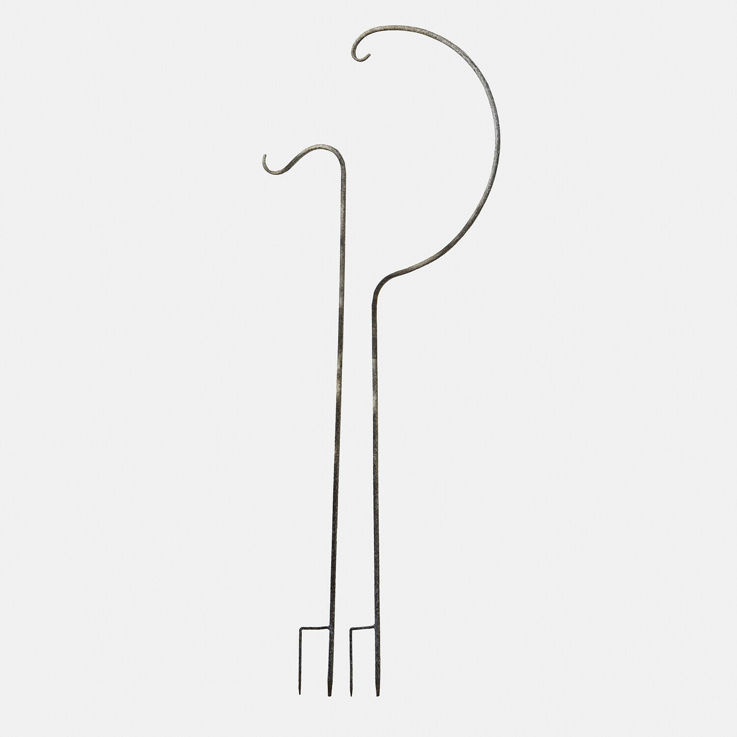 Lot de 2 piques de jardin Omirah