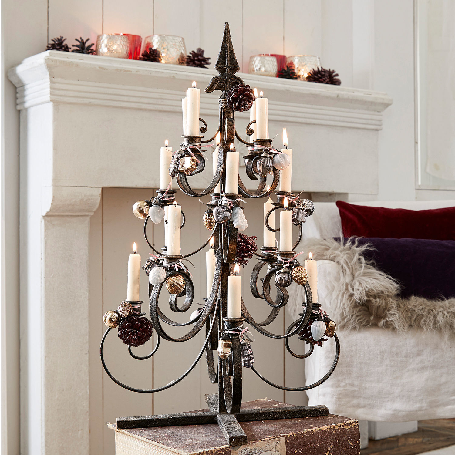 Lot de 48 décorations de Noël Lyla