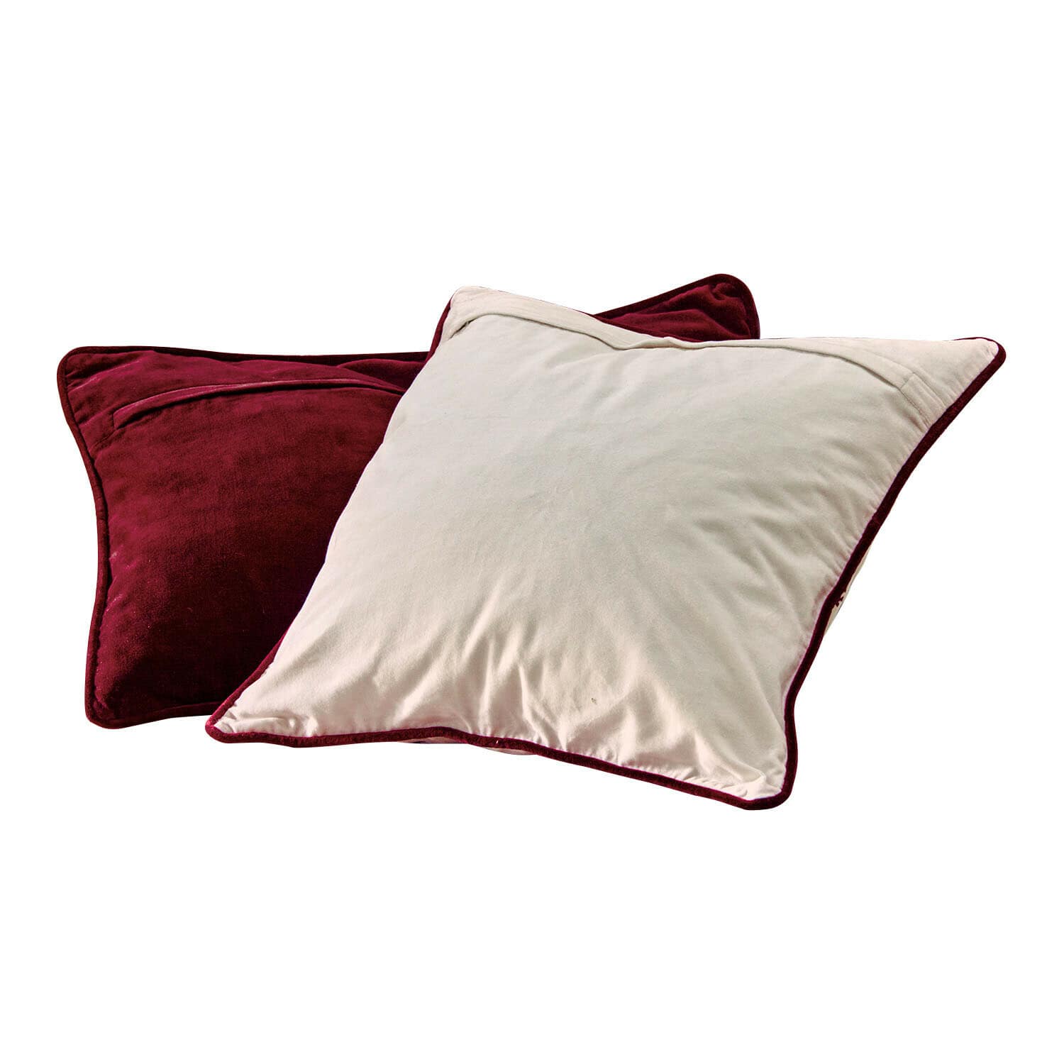 Lot de 2 housses de coussins Eilira