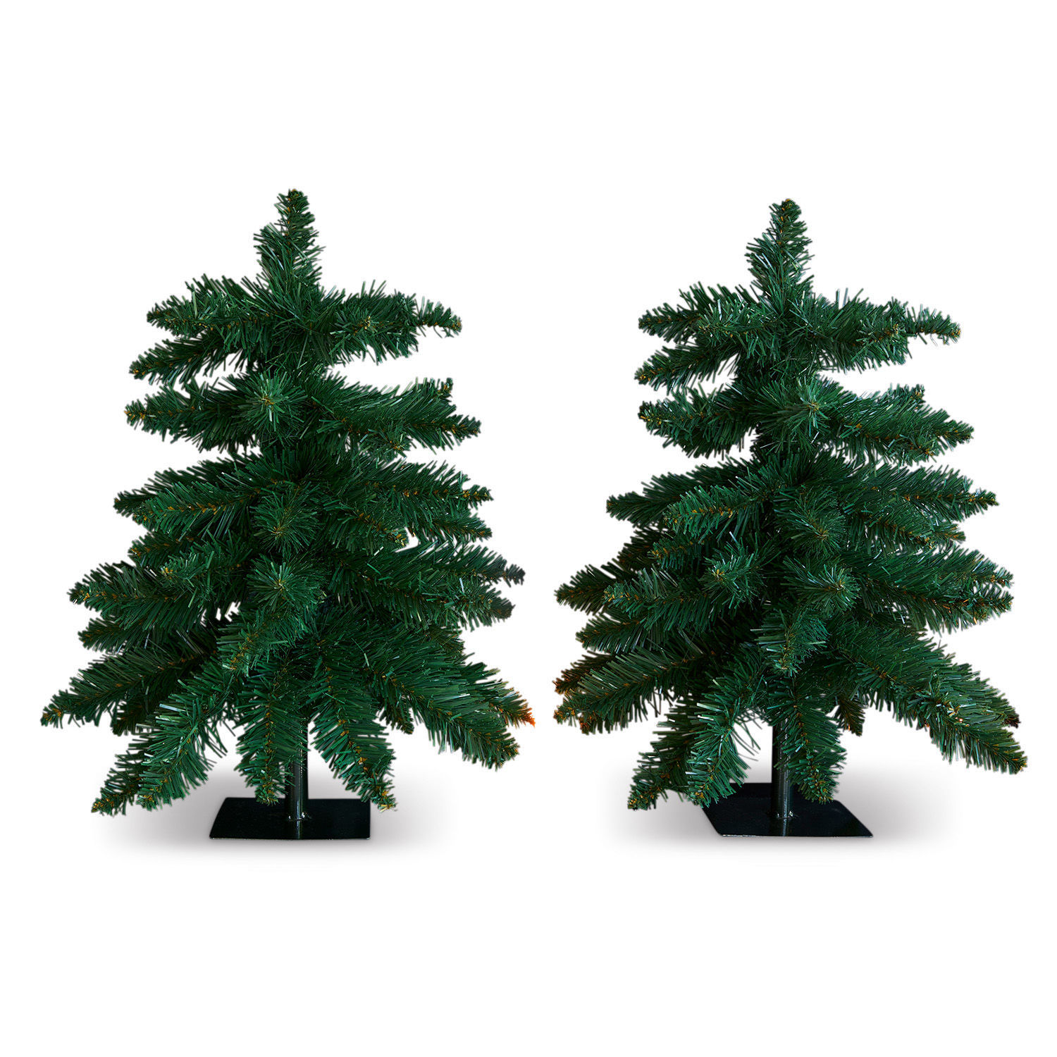 Lot de 2 sapins décoratifs Willroy