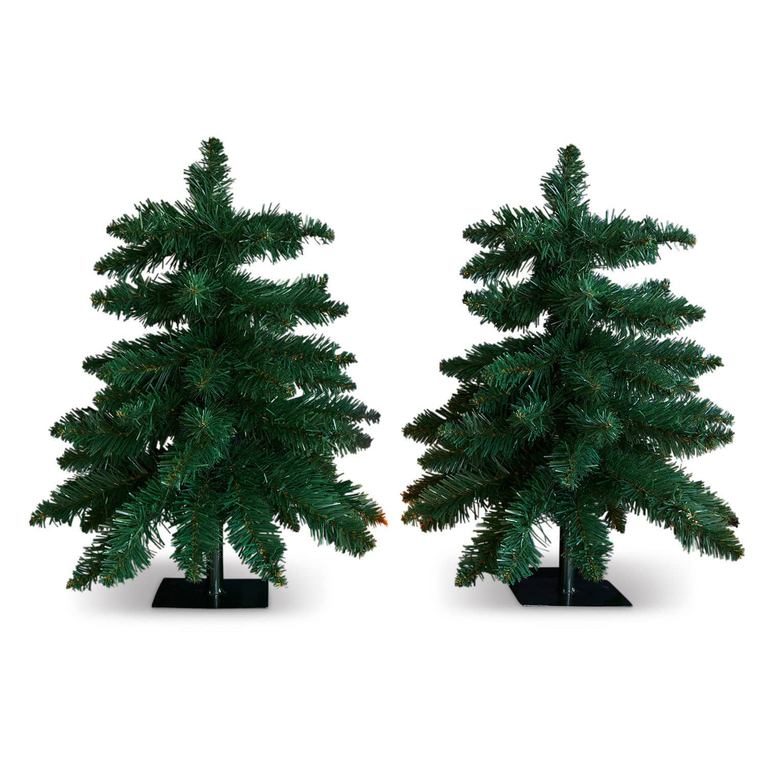 Lot de 2 sapins décoratifs Willroy