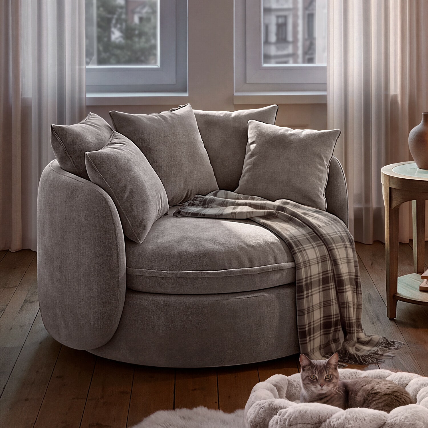 Fauteuil rotatif Parkford