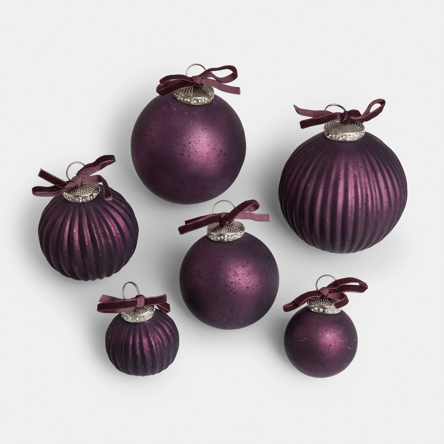 Lot de 6 boules de Noël Nuitelle