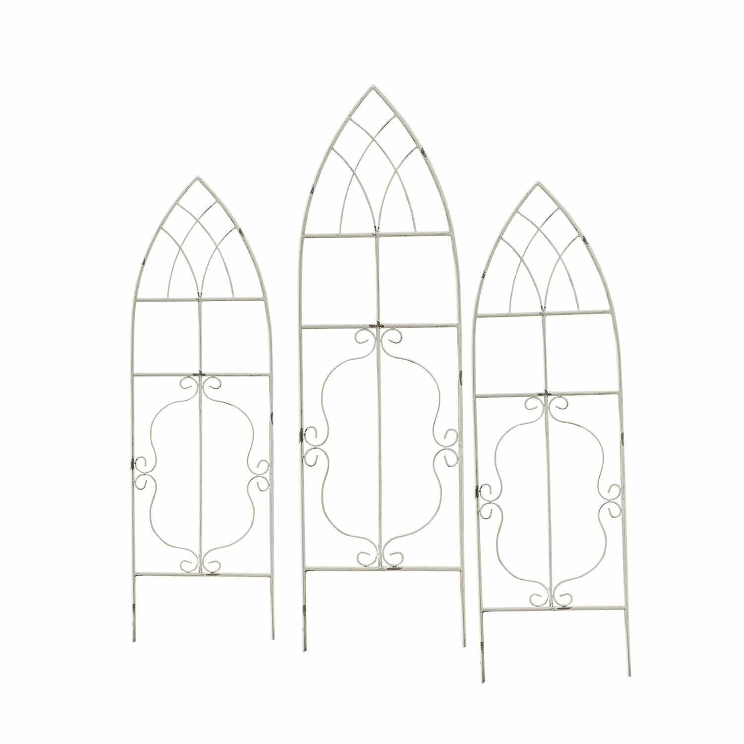Lot de 3 treillages Halexin