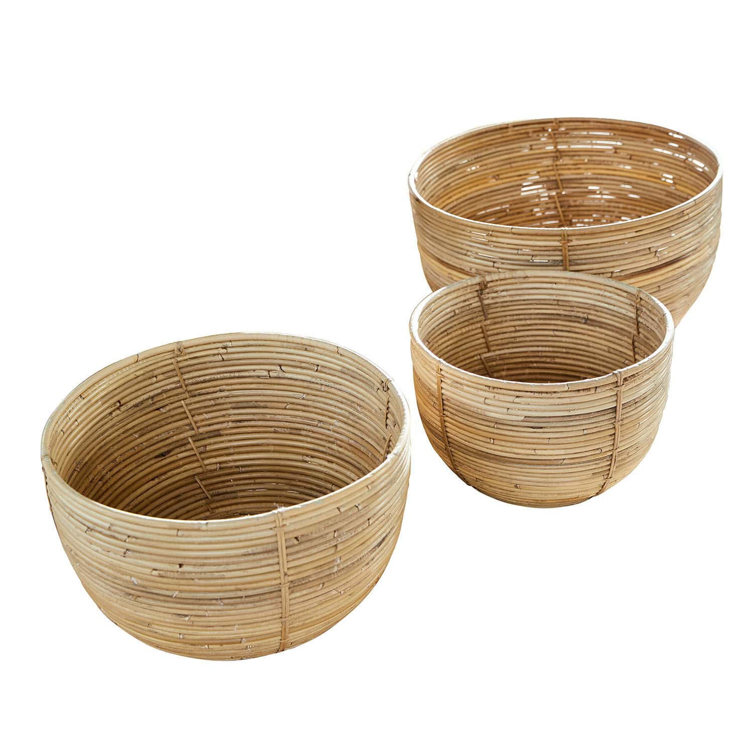 Lot de 3 paniers Fosco