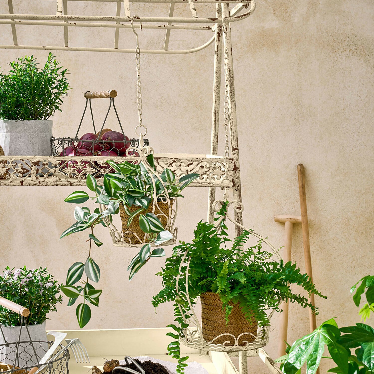 Lot de 2 suspensions pour plantes Gavrielle