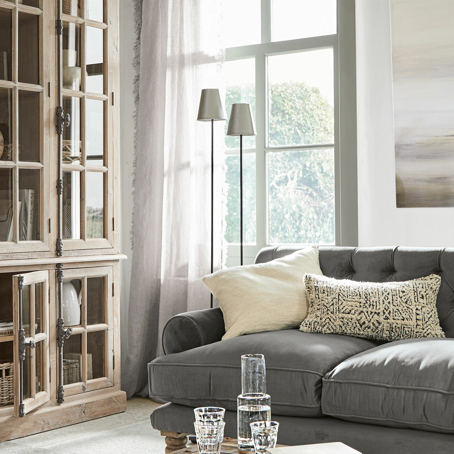 Lot de 2 lampadaires Tacoma