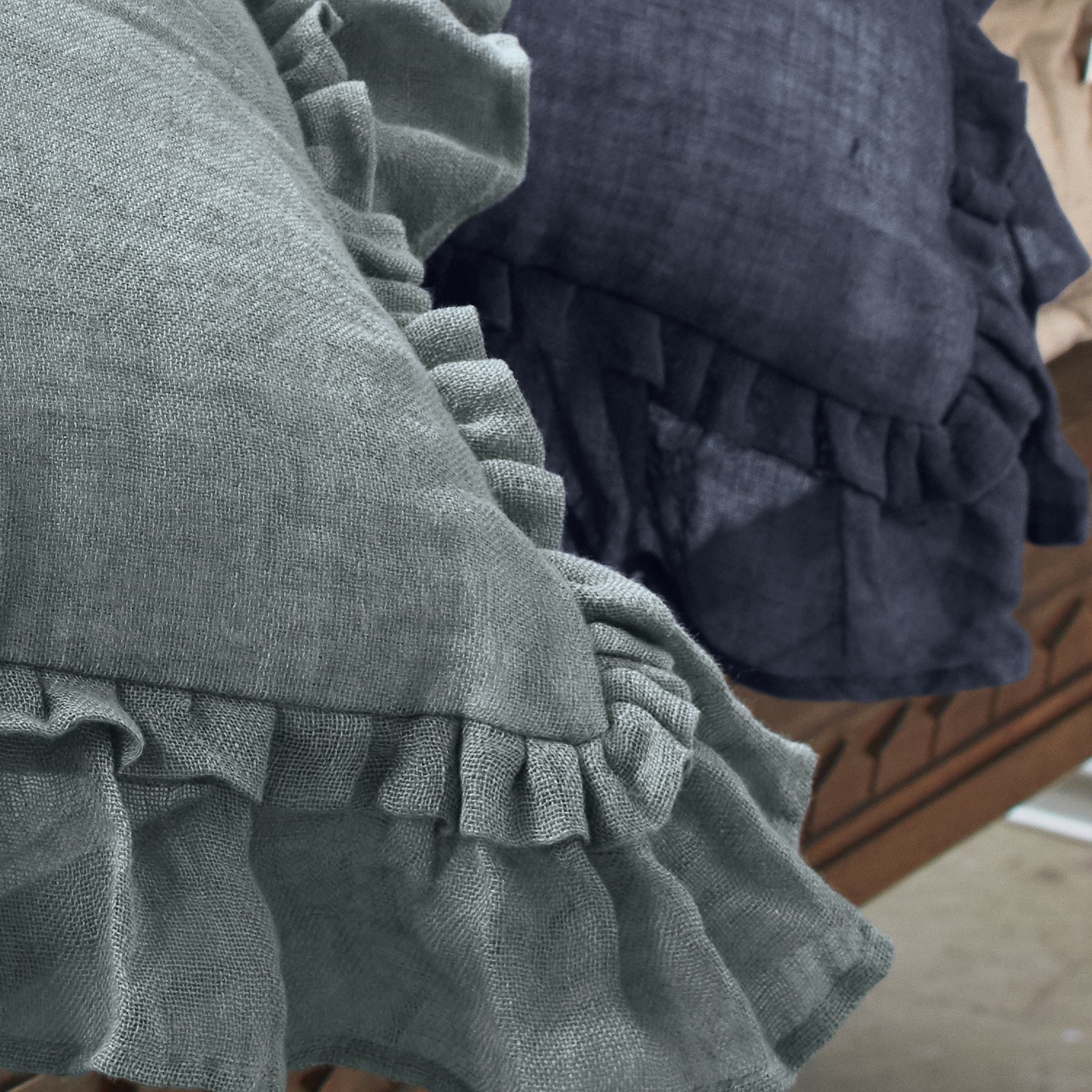Lot de 2 coussins Maelys