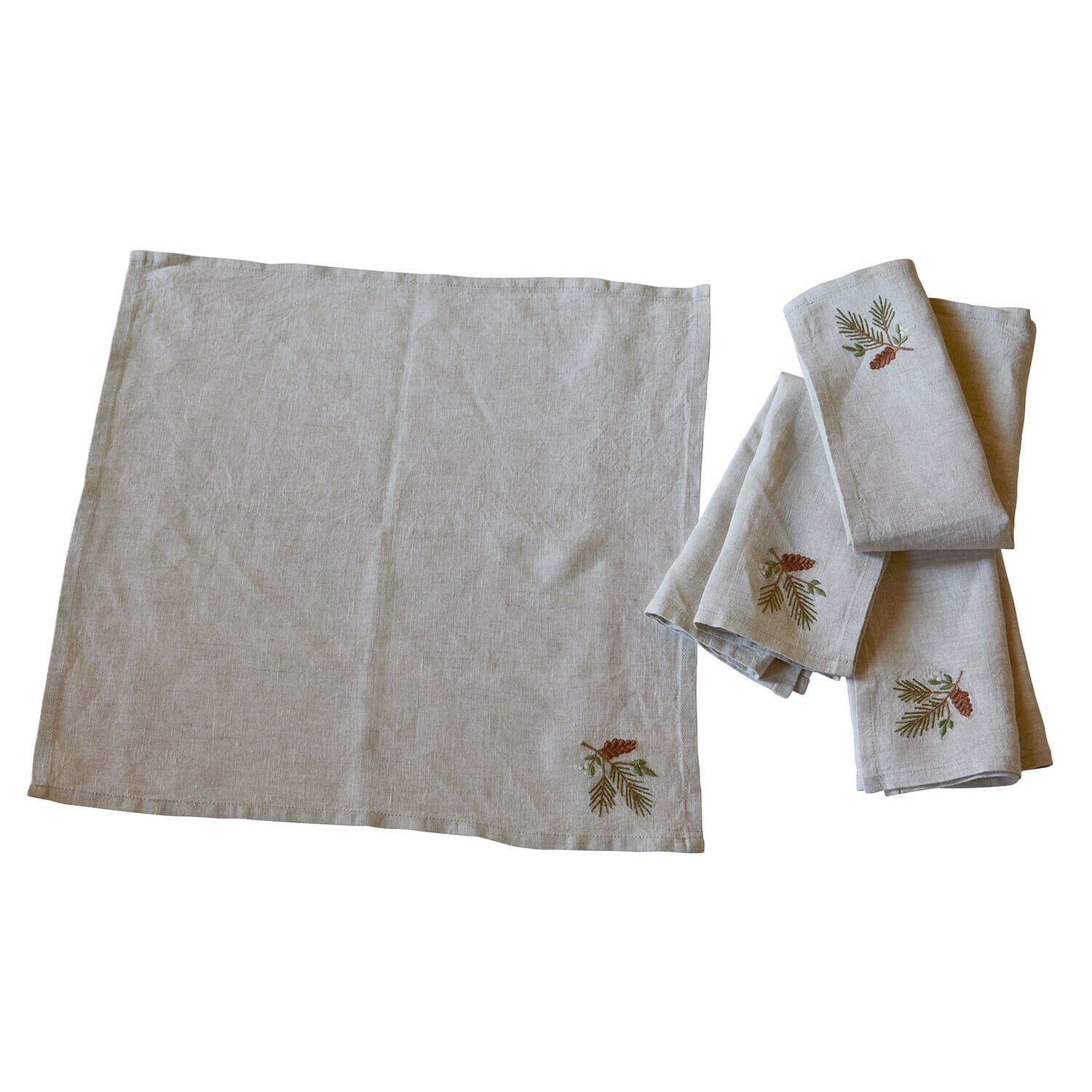 Lot de 4 serviettes de table Arlida