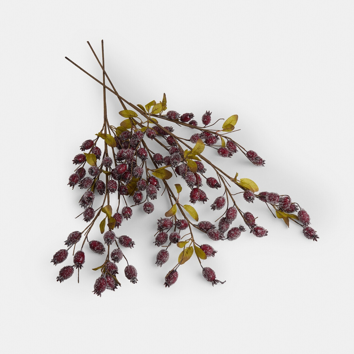 Lot de 3 tiges d’églantier artificielles Buttonbush