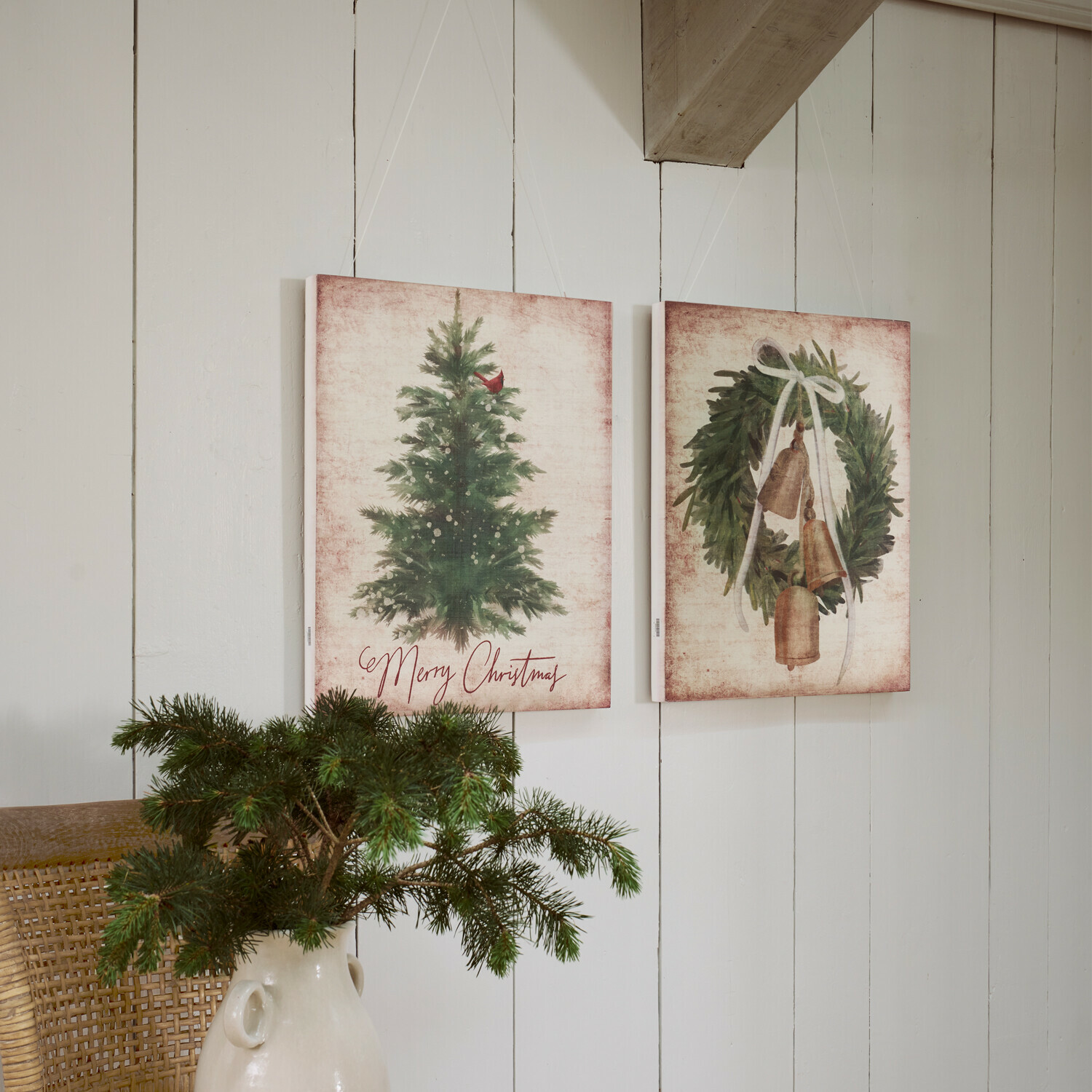 Lot de 2 tableaux Rimfalla