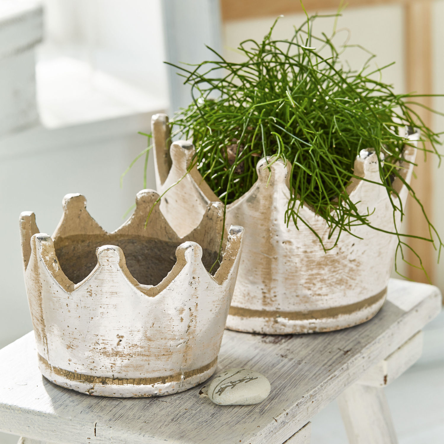 Lot de 2 cache-pots Kemi