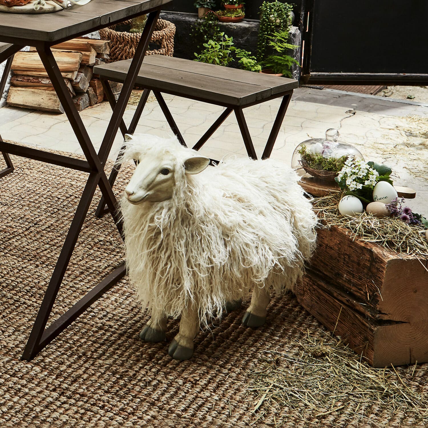 Mouton décoratif Justin