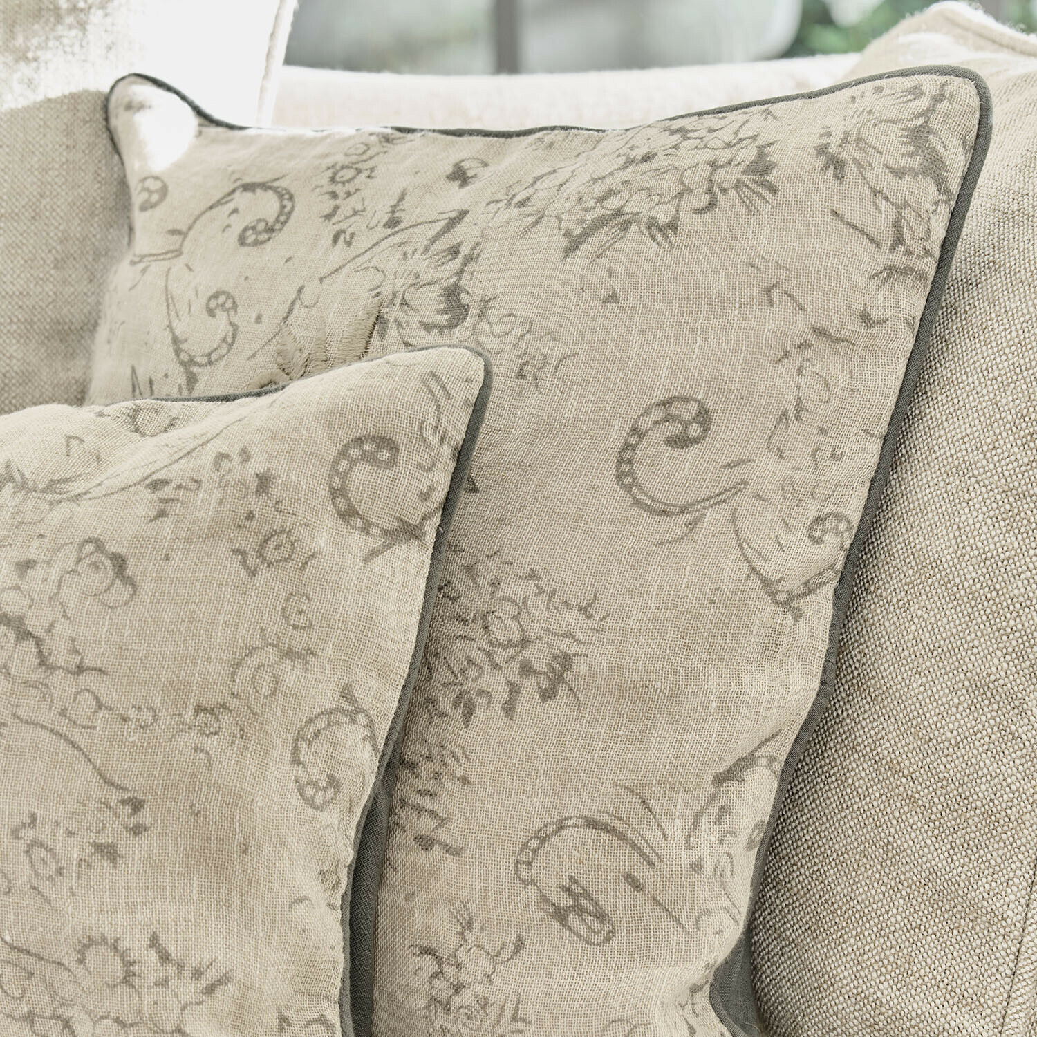 Lot de 2 housses de coussins Tenerosa