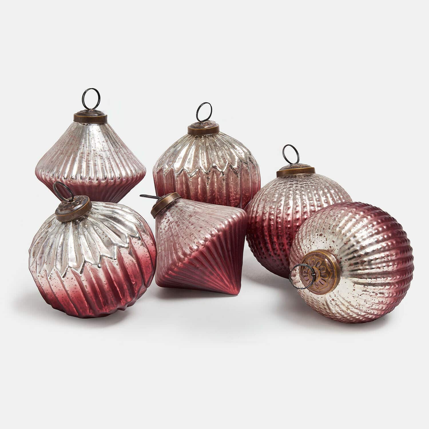 Lot de 6 boules de Noël Marquee