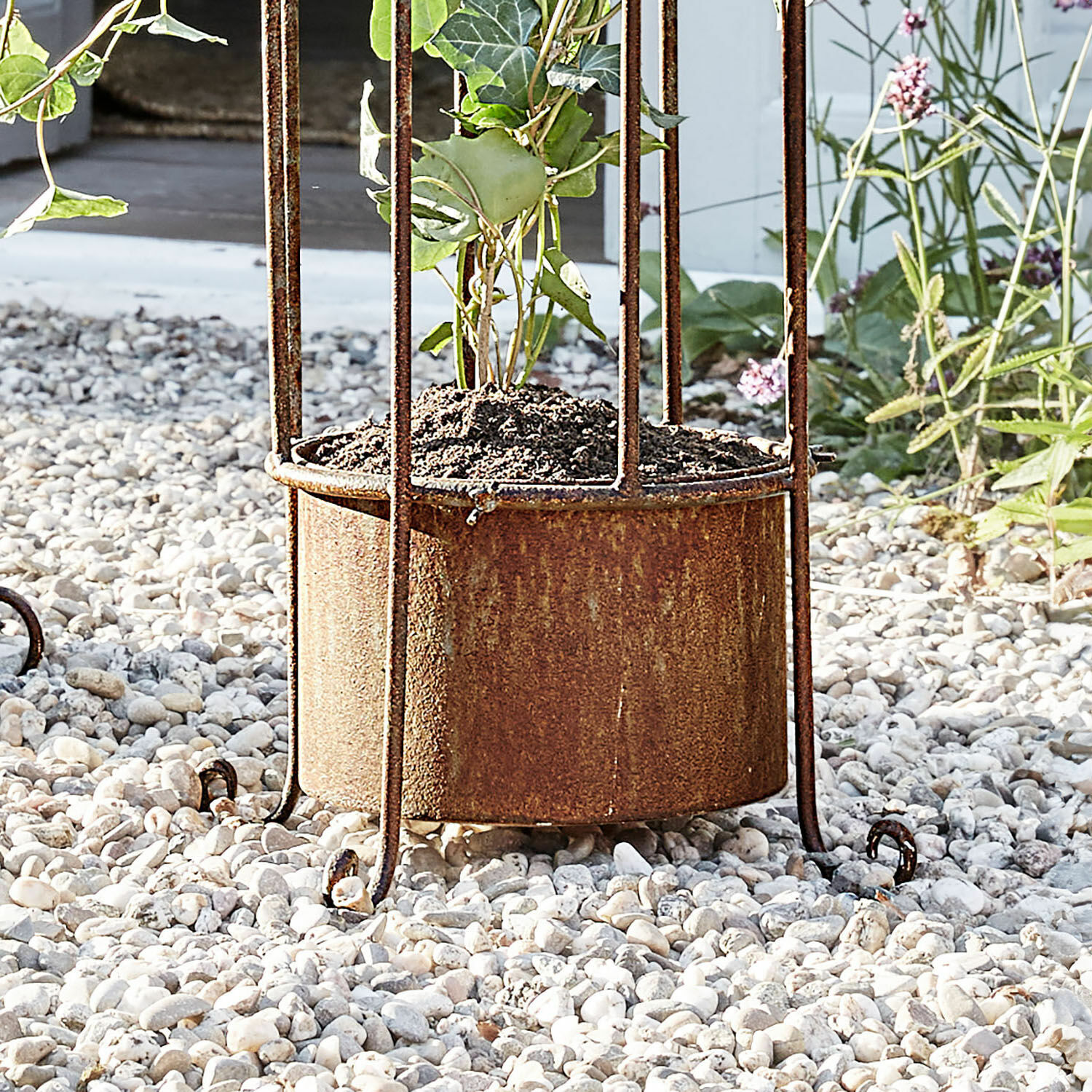 Lot de 2 supports pour plantes grimpantes Sixorev