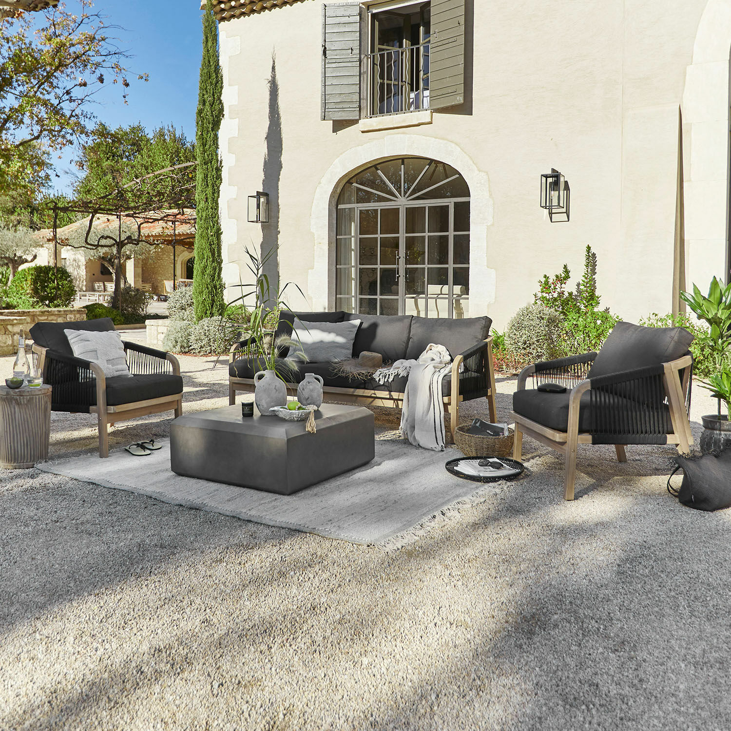 Salon de jardin FSC®-100% Shreveport
