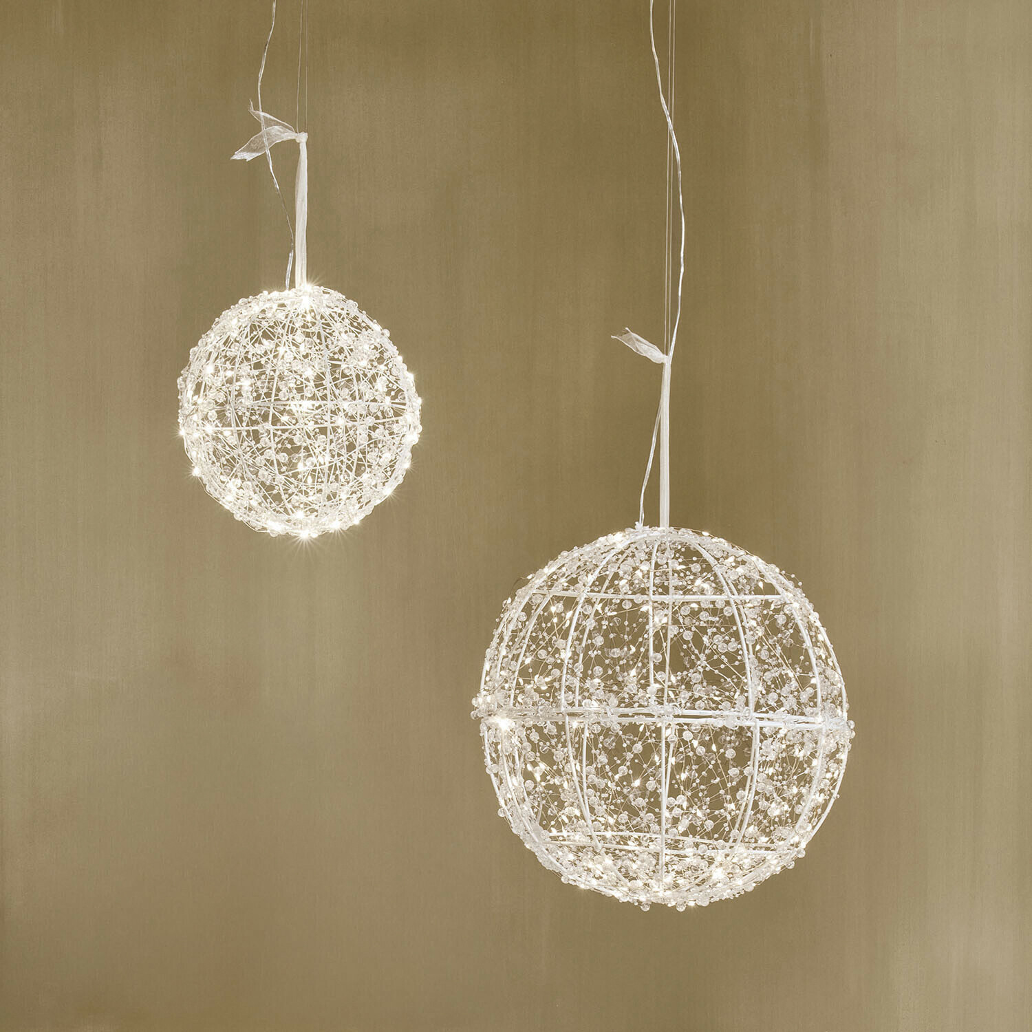 Lot de 2 boules à LED Péralise