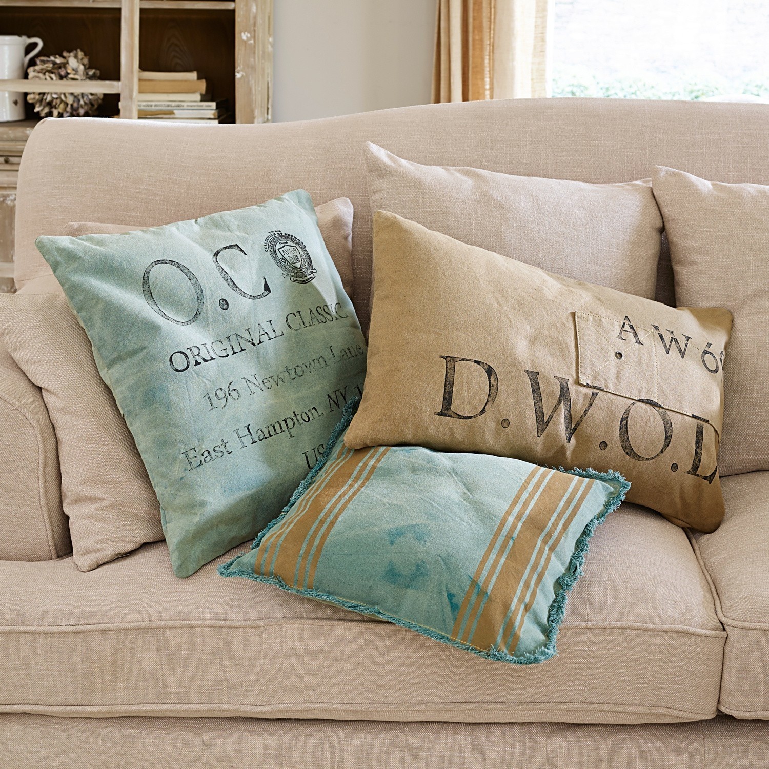 Lot de 3 coussins Rolin
