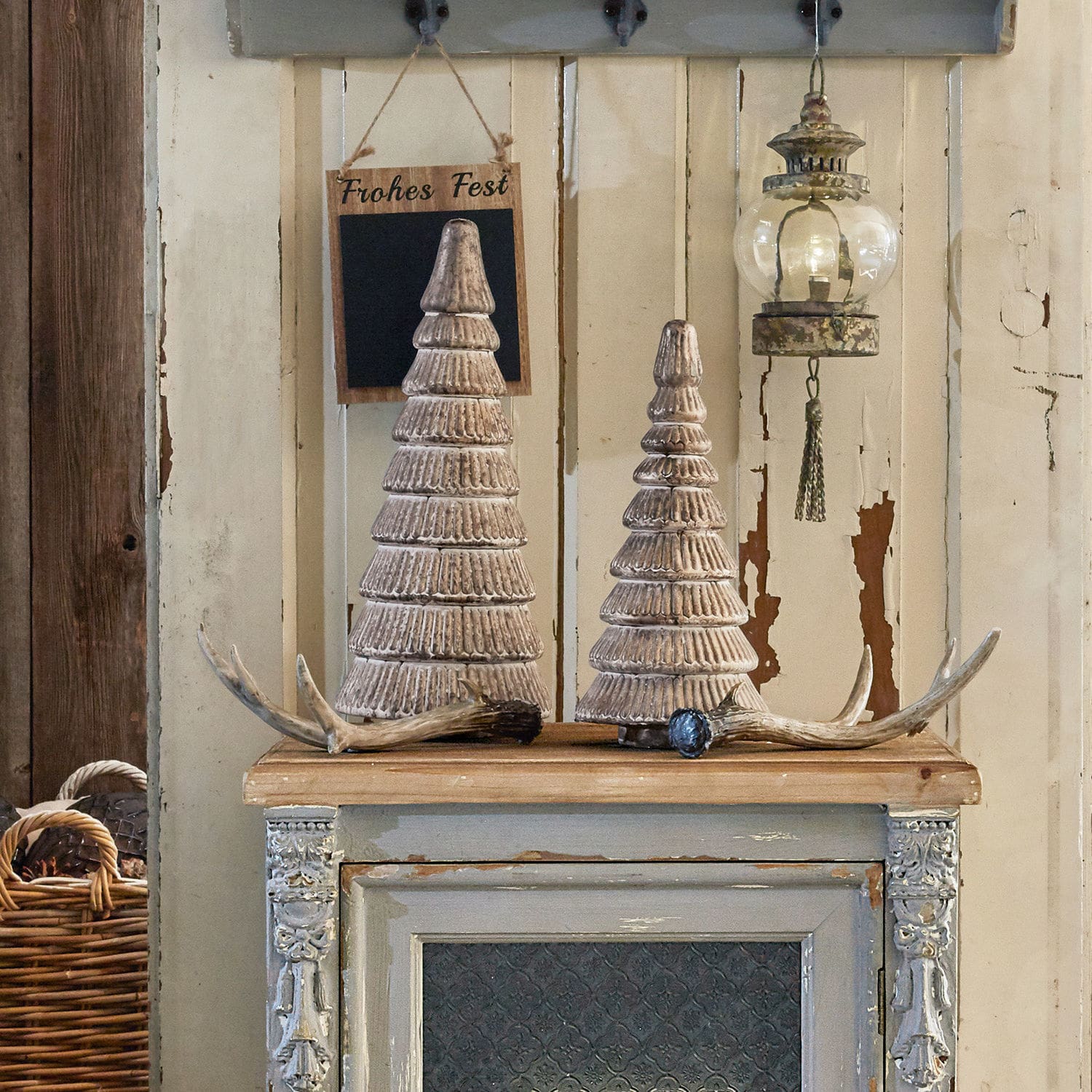 Lot de 2 arbres décoratifs Peillon