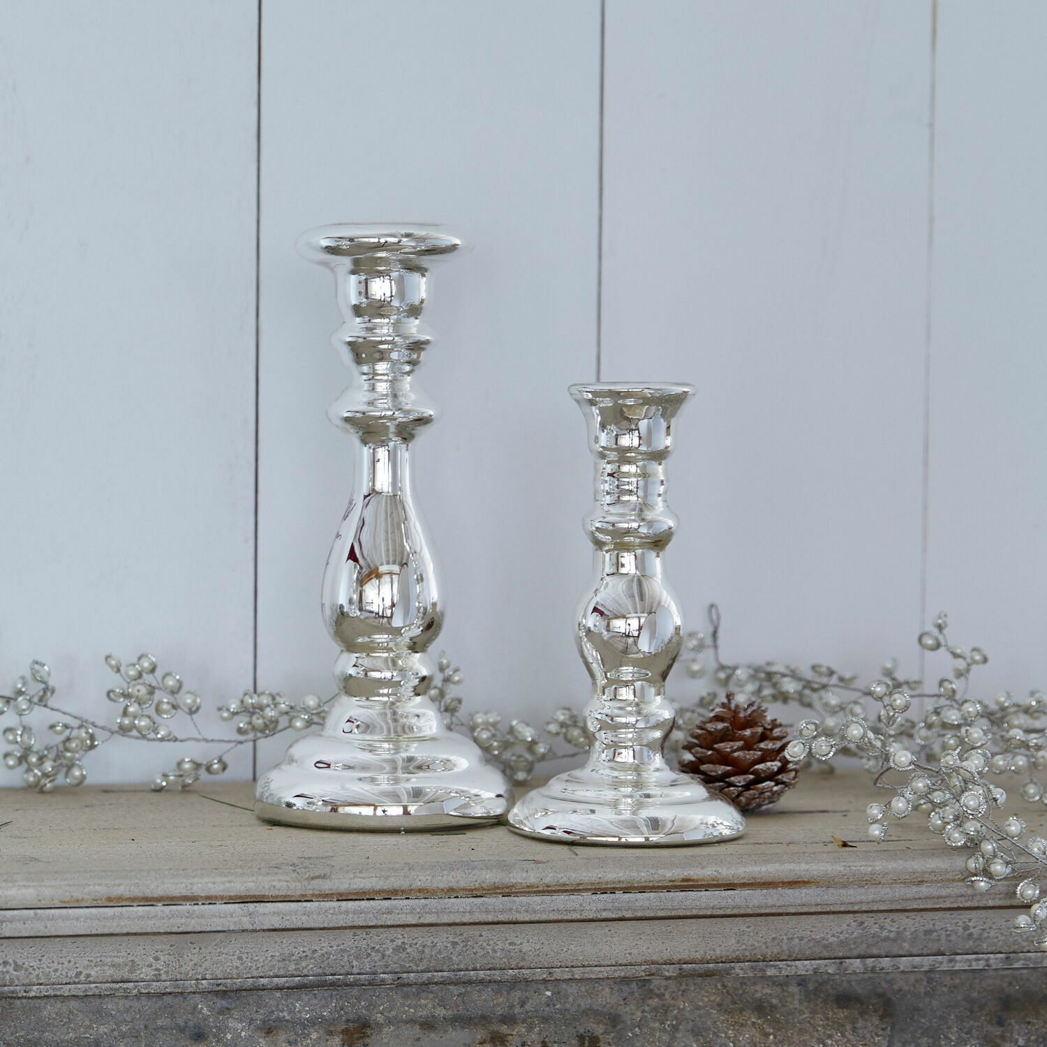 Lot de 2 bougeoirs Gao