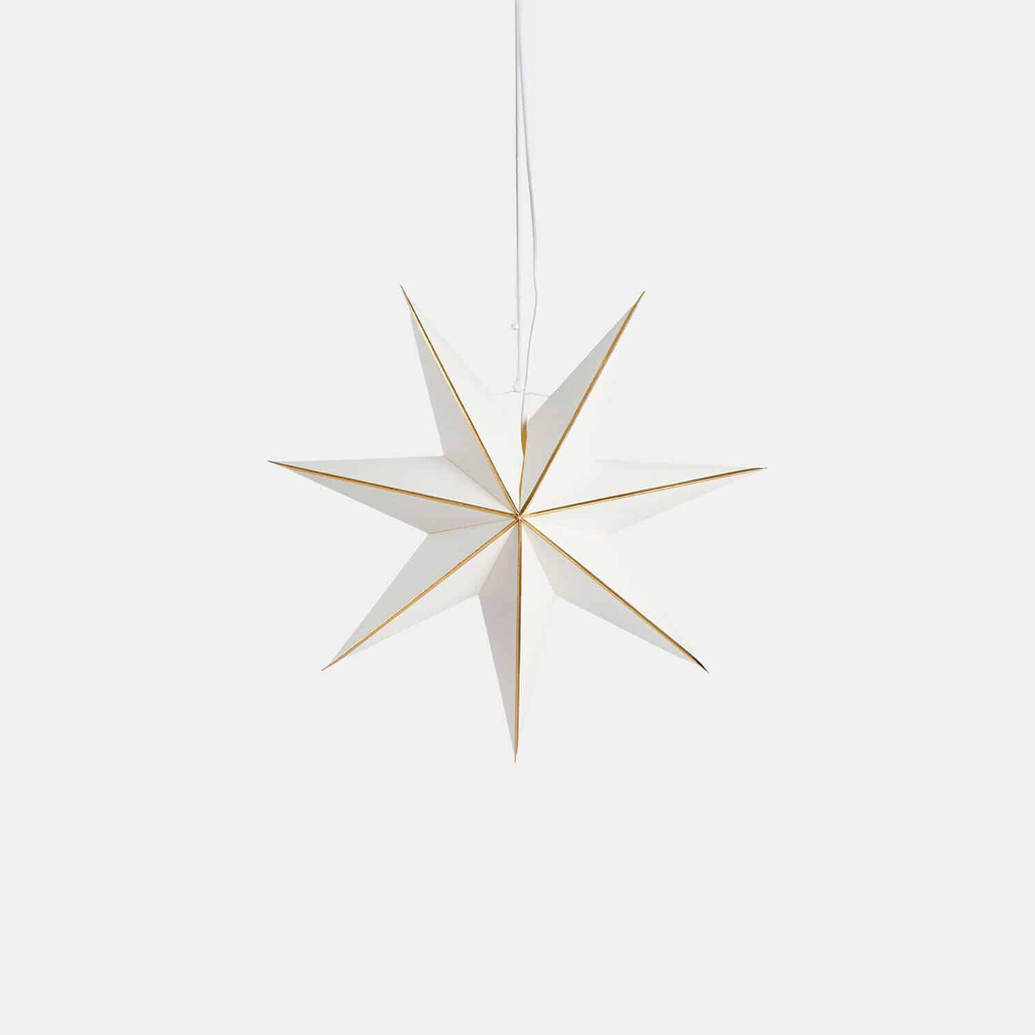 Étoile lumineuse en papier Stardomen