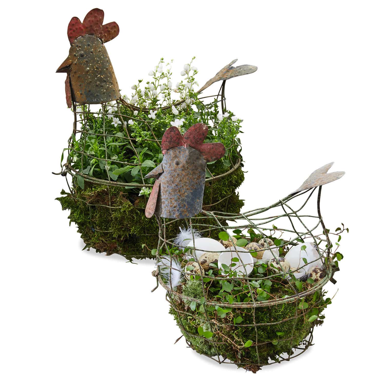 Lot de 2 paniers à œufs Henrya