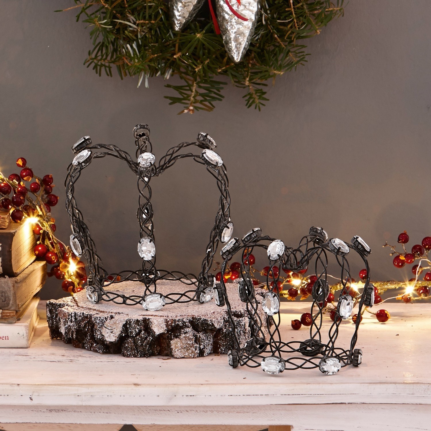 Lot de 2 couronnes Sharpey