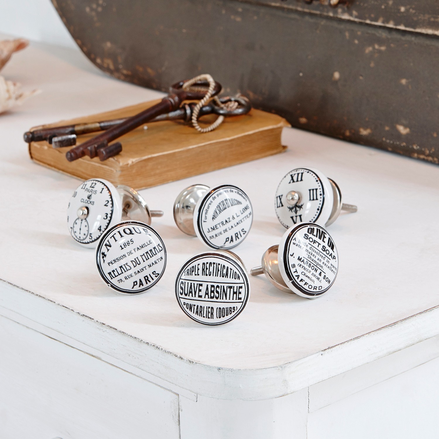 Lot de boutons pour commode Classics