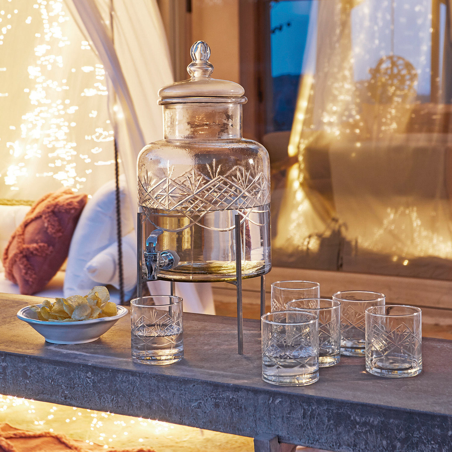 Lot de 6 verres Hagens