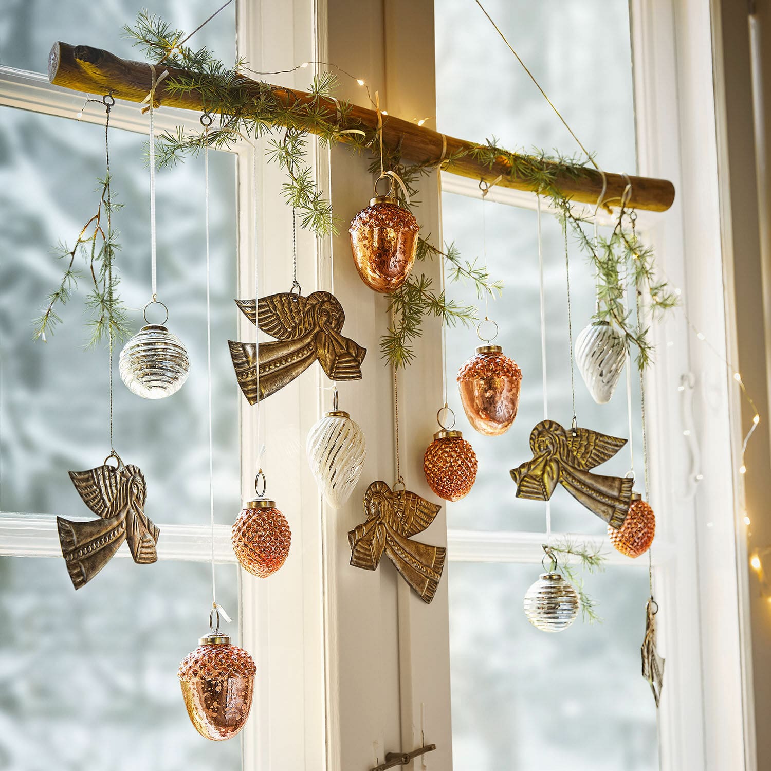 Lot de 6 décorations à suspendre Angels