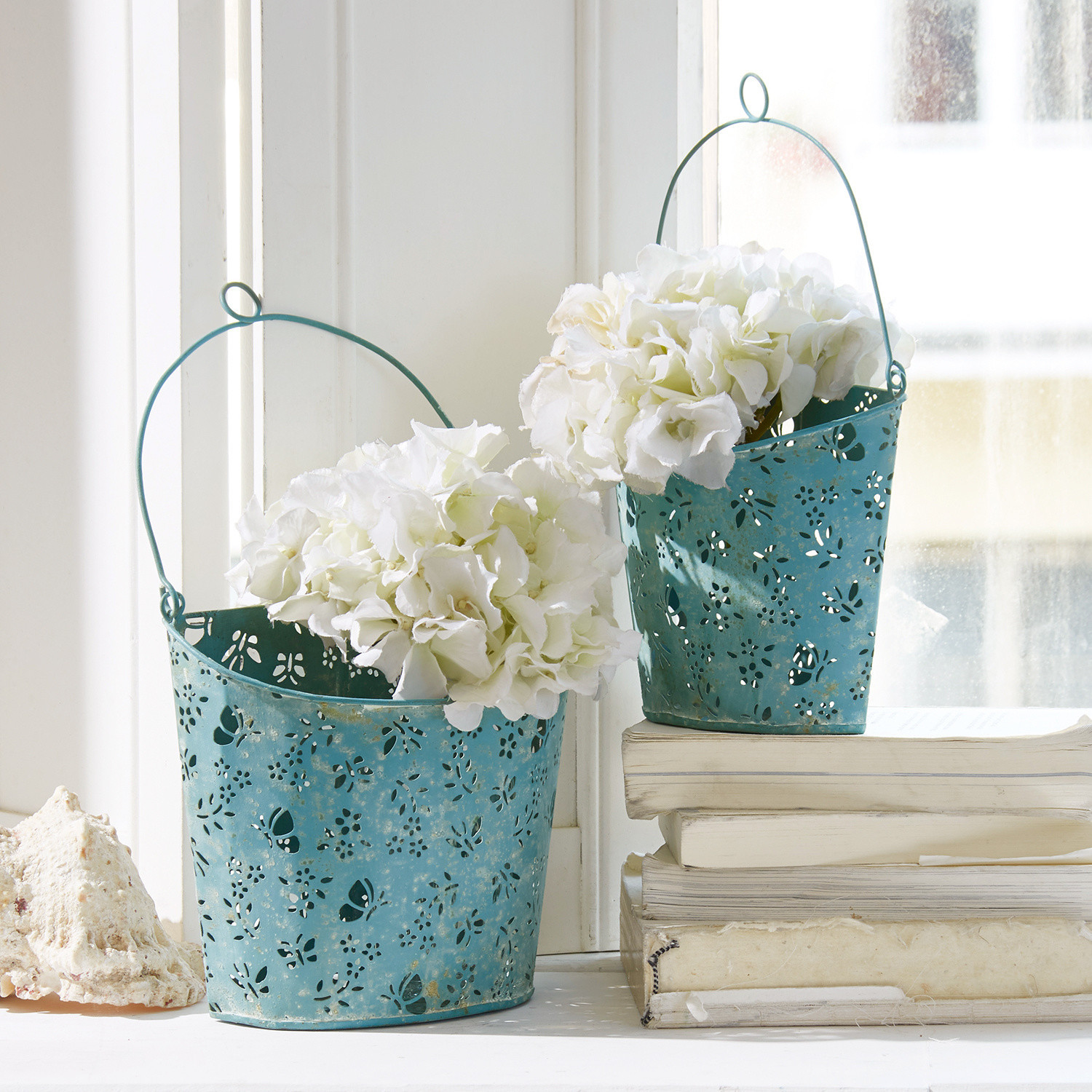 Lot de 2 cache-pots Keyla