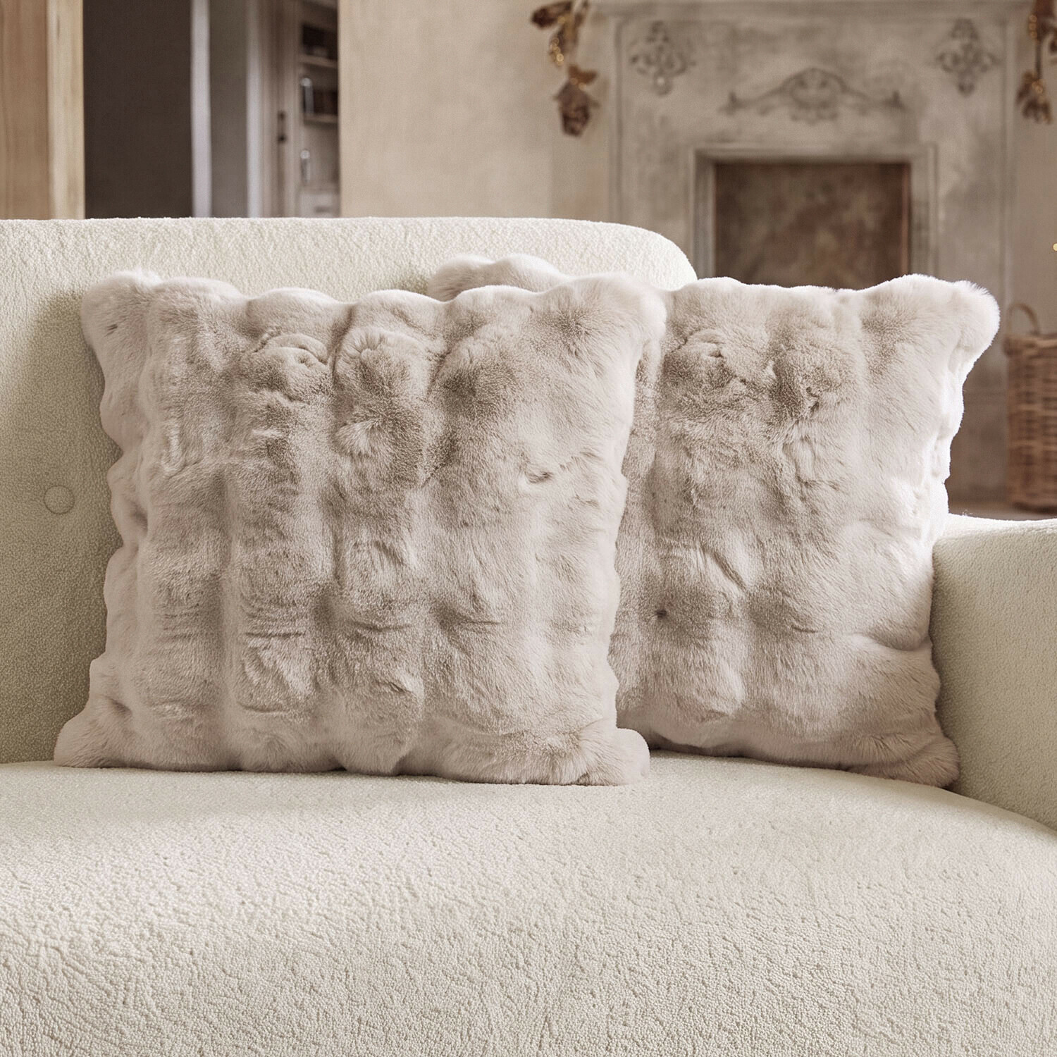 Lot de 2 housses de coussins Zalina Lot de 2 housses de coussins Zalina