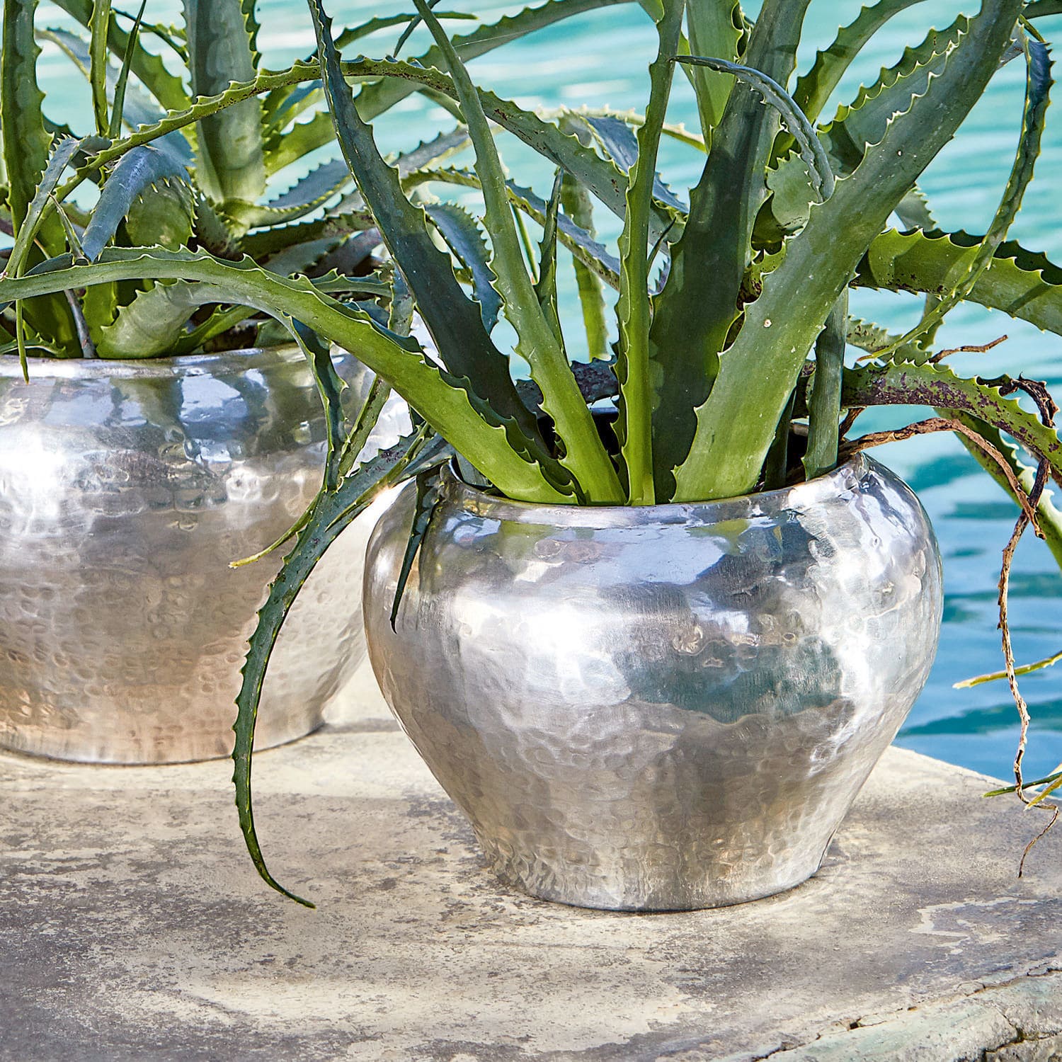 Lot de 2 cache-pots Liva