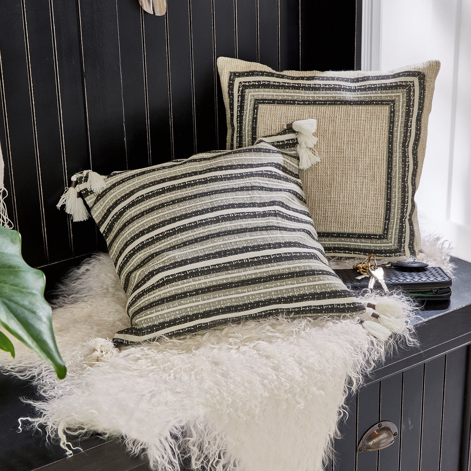 Lot de 2 housses de coussins Dusanbe