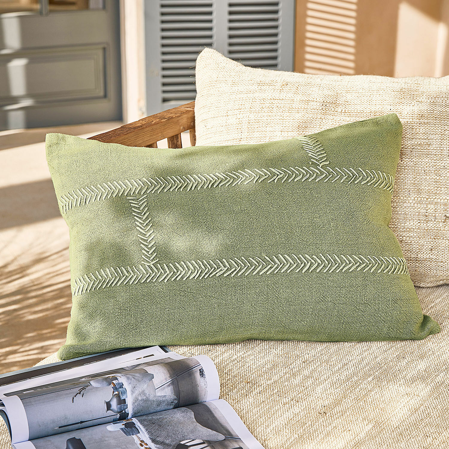 Housse de coussin Elaria